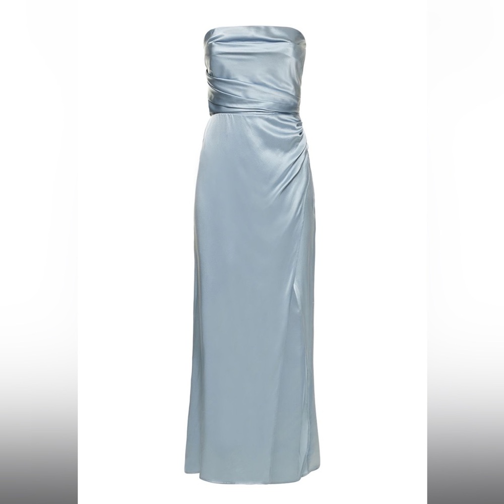 Reformation Barrow Silk Dress